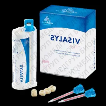 Материал для временных реставраций Visalys Temp A1 Normal pack 1 x 50 ml, 15 mixing tips