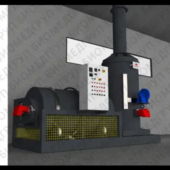 Мусоросжигатель для утилизации отходов животных ROTOMAC