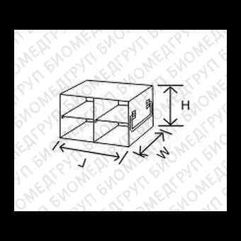 Лабораторный штатив для коробок для замораживания UF222, UF572
