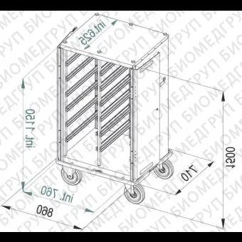 Тележка для стерилизации N204G2