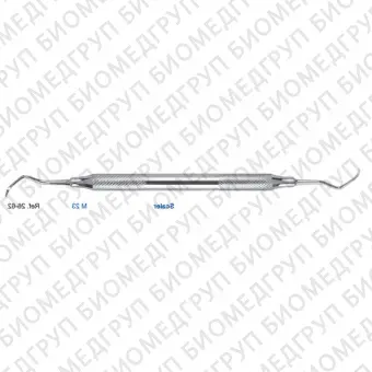 Скейлер пародонтологический, форма M23, диаметр ручки 10 мм