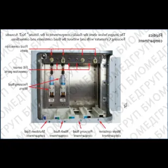 Проточный цитофлуориметр, 1 лазер, 488 нм, 4 флуоресцентных параметра Attune NxT, с УЗфокусировкой, для анализа плоидности, Thermo FS, A31266comp