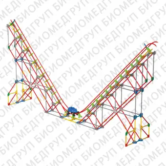 Конструктор образовательный KNEX Education Парк аттракционов. Опыты