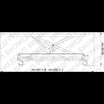 Электрический стол Бобата H06301