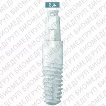 whiteSKY zirconium  цирконевый имплантат стоматологический однокомпонентный, SKY4514C, 4.5 мм, L 14 мм
