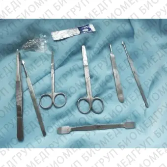 Комплект инструментов для хирургической отоларингологии AME1301100
