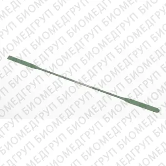 Микрошпатель двухсторонний, длина 210 мм, лопатка 556 мм, диаметр ручки 2 мм, тефлоновое покрытие, Bochem, 3713