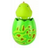 MyFlipper Dino Egg Gigano - динозаврик в яйце (зелёный) - гигиенический держатель для зубной щётки (