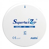 Aidite SHTC - циркониевый диск высоко-прозрачный, предварительно окрашенный, диаметр 95 мм